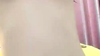 Close up on teen pussy as she pumps it