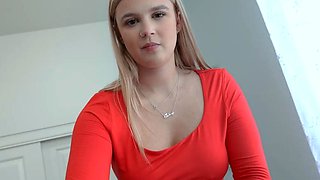 Stepsis Accepts One Hand Challenge to Lose Her Virginity