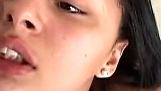 Hot Latina Tries a Huge Black Cock in Her Mouth and Tight Pussy