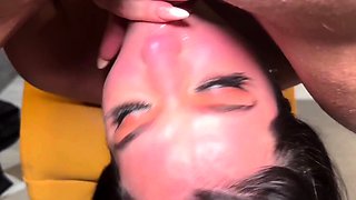 ANAL CREAMPIE. I Catch My Husband Cheating With My Niece