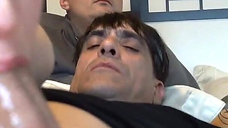 My Girlfriend and Her Friend Suck Together While the Boyfriend Watches Everything