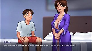 Hot Aunty Fucked Hard by Men in Summertime Saga Part 2 Hentai Animation