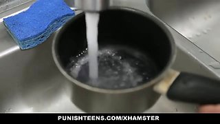 Punishteens - young savagely fucked for disobeying her sir