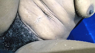 Pouring Rain Homemade Sex, Hot Wife Big Pussy & Hairy Pussy Close up Carrying