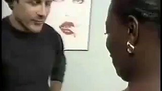 Hot Dark Black Babe Gets Fucked By a White Guy: Blowjob, Cowgirl  Missonary Porn