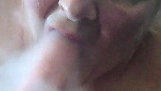 Smoking and Gagging Shes a Sucking and Not Nagging
