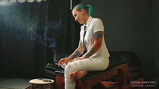 Smoker with Dirty Soles 4K