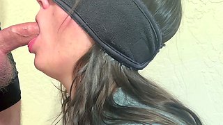 Real amateur college coed teens blowjob cumshot