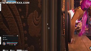 Nurse Doing Her Public Service