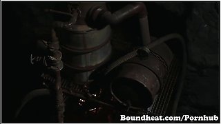Slave In Thongs Licking Pussy
