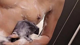 Amateur blondie solo anal masturbation