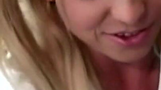 Blonde MILF Kelly Rides Her Stud Passionately in Bed