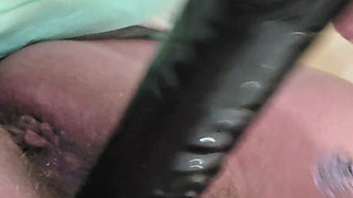 Cripplefreak4u up Close Face While Using Fucking Machine for the First Time