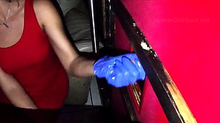 Glory Hole Blowjobs and Brunettes