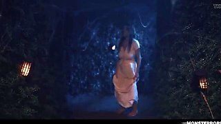 Orc Goblin Gangbang in Dungeon - Redhead Slave Octavia Red Gets Creampie & Cum in Mouth