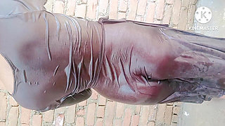 Seeing Sister-in-law Taking a Bath, Father-in-law Sister-in-law's Gand Full Hot Bathroom Bhabhi Bath