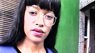Hot Black Maid Does Some Webcam Black and Ebony