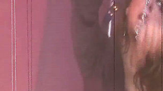 Sexual Orgy of Three Busty Friends in Lingerie Fucking with a Latex Masked Man