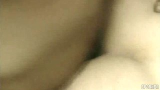 Cougar interrupted by passionate ecstasy while cleaning sultry bathroom