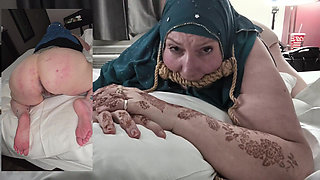 Hijabi Cripple Bum BDSM From Both Angles