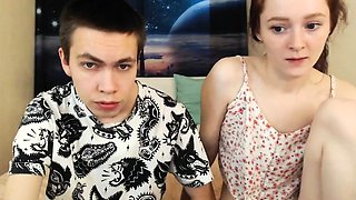 Cute brunette young hookup amateur teen blowjob