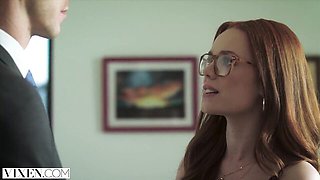 Vixen featuring Sheri Vi and Ella Hughes's spanking action
