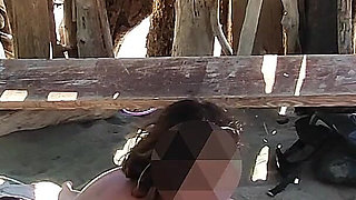 French MILF Handjob Amateur on Nude Beach Public in Greece to Stranger with Cumshot
