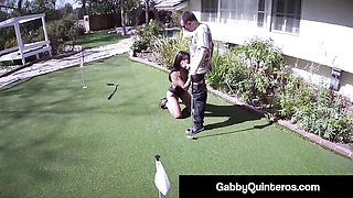 Emotional Gabby Quinteros's hardcore smut