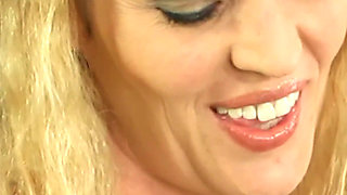 Poker Night Pickup - Butch Redhead Fucks a Brunette in Stockings and Garter Belt