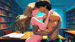 Hot MILF Gets Fucked by Obsessed Student in Library - Uncensored Ai Hentai - Cock Hero