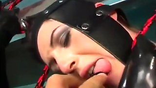 Fetish Slave Tied Up And Fucked By Masked Master