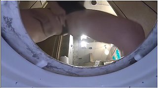 Piss Slut Pisses On In Her Toilet With Go-pro Set Up
