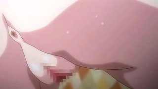 Tender maid guides shy virgin boy into a steamy bath