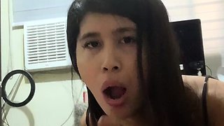 Ang sarap isubo ng titi mo babe at ang daming tamod