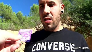 Extreme Big Tits Tattoo Girl Fucked In Public To Ass & Swallow