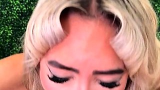 Hottie Luna Luxe Is Eager And Swallows A Huge Long Dick