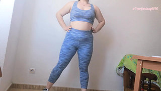 Workout in Tight Clothes