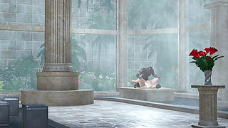 Sauna Day. a Curvy BBW Woman Lets a Public Bathhouse Visitor to Fuck Her After a Shower. Emptie41