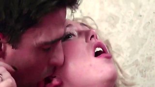 Blonde babysitter shares passionate old man encounter