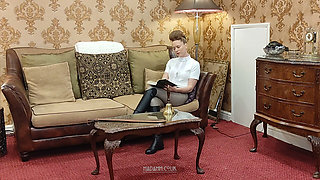 Tepid Tea Torment, Spanking, Tawsing and Dressage Cropping the Butler for Mediocre Service