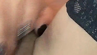 Hairy Polish MILF Cougar Hotwife Slut Masturbates in Bed