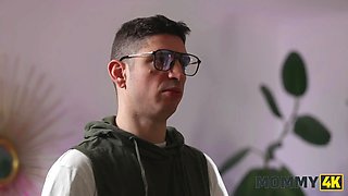 Mommy4k. this hot mom tempted her daughter's bf and doesn't regret it