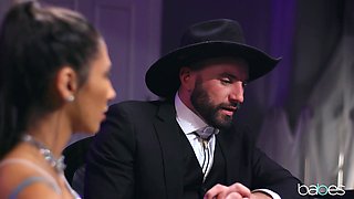 Stirling Cooper's Blindfolded Passion in a Steamy Bathroom