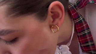 I find my stepsister in my room and fuck her