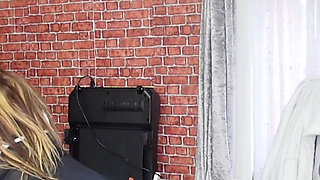 Maid Has Some Solo Fun