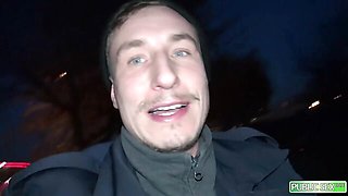 Passionate doggy style fuck with a long-legged brunette Lady Paris