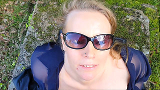 Outdoor Facial and Oral Cum