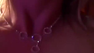 Stunning babes and horny guy in a wild anal action