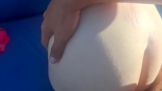 Sex With A Redhead In The Pool