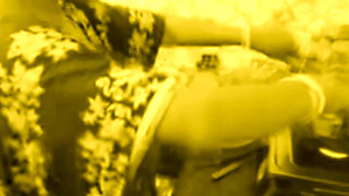 Busty MILF Desi Bhabi Has No Idea Her Young Devar See Secretly in the Kitchen Room.